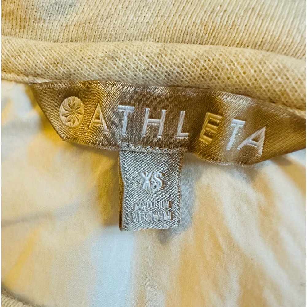 Athleta Sweatshirt with built in Blouse tails Size XS